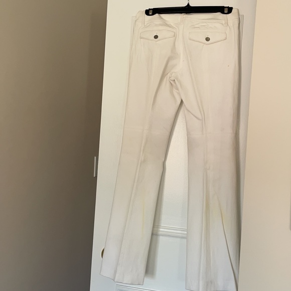 White boot cut pants - Picture 3 of 9